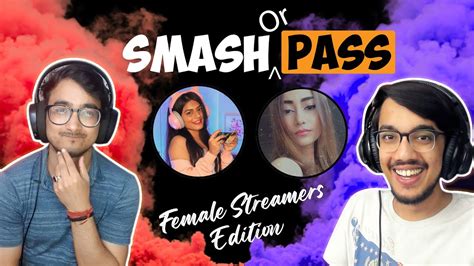 I&39;ll do the Male edition soon . . Female streamer smash or pass quiz